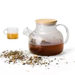 Chaleira Vidro Borossilicato